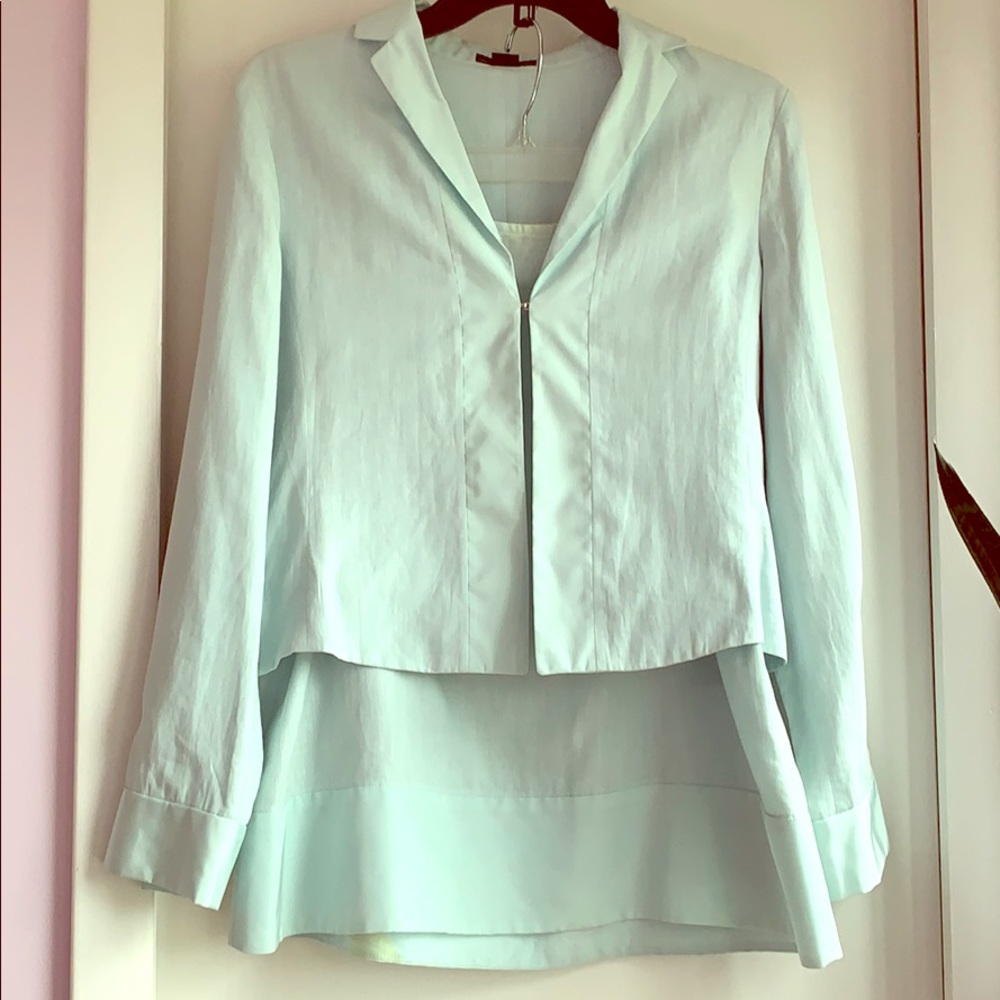 STRENESSE GABRIELE STREHLE linen skirt suit